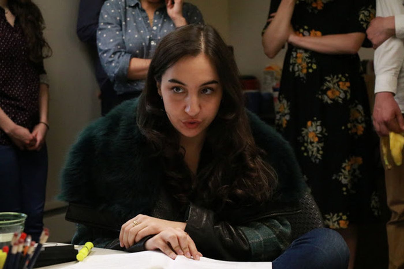 Photo Flash: In Rehearsal for Kim Davies' STET at Abingdon Theatre Company  Image