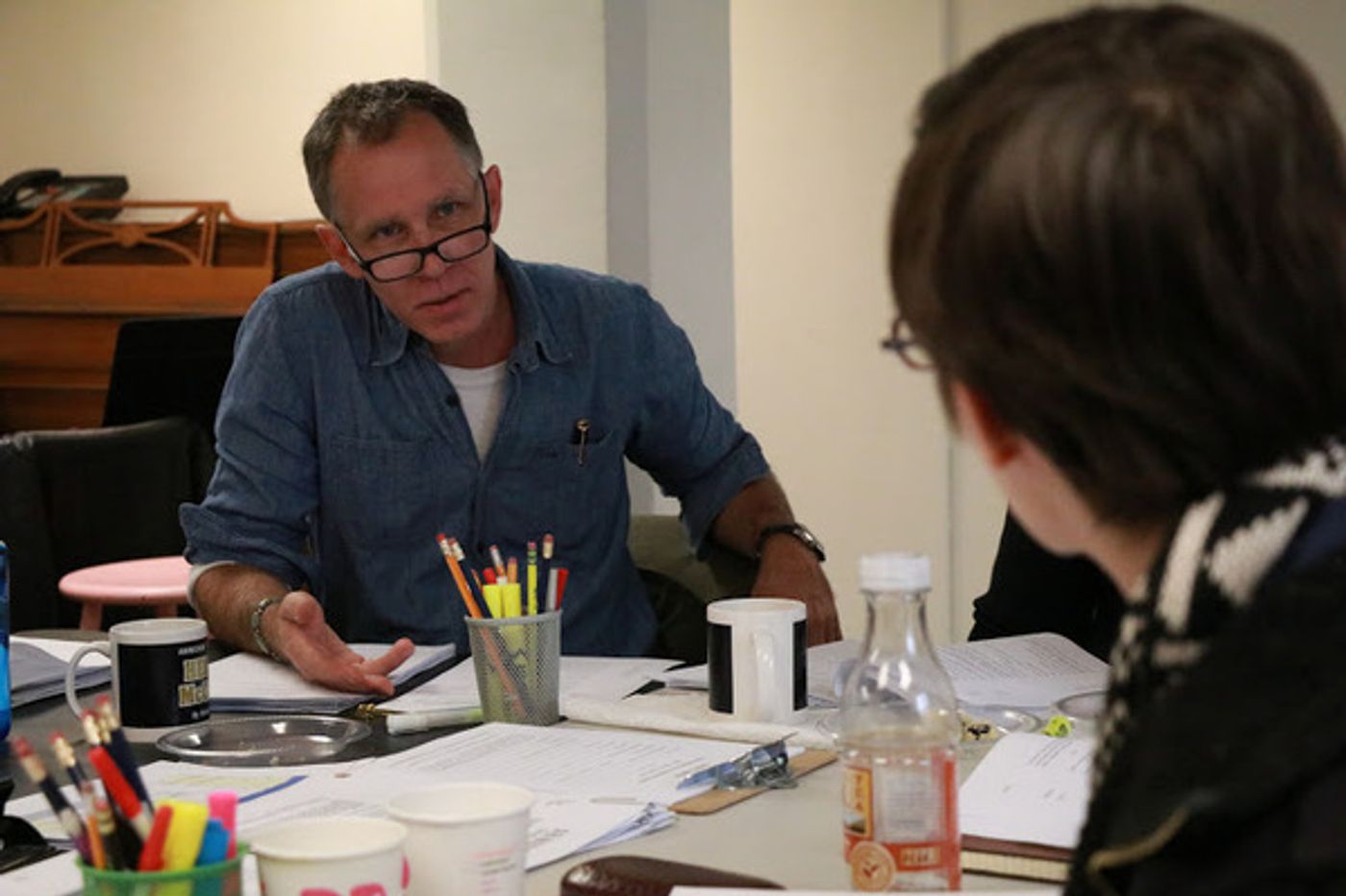 Photo Flash: In Rehearsal for Kim Davies' STET at Abingdon Theatre Company  Image
