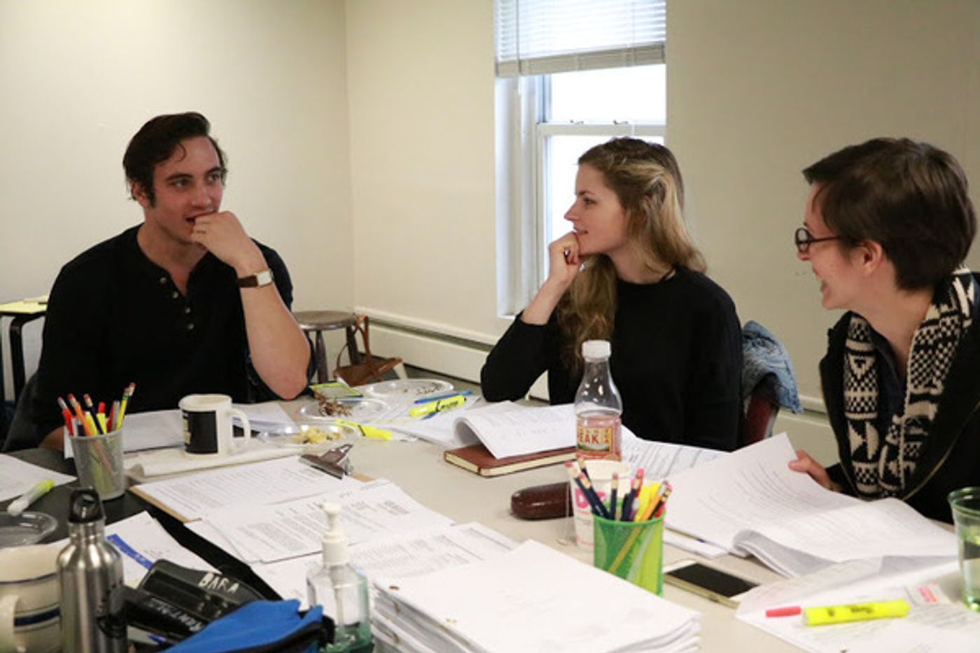 Photo Flash: In Rehearsal for Kim Davies' STET at Abingdon Theatre Company  Image