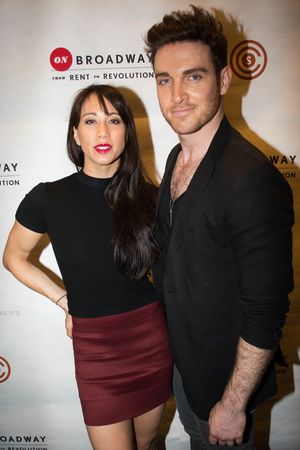 Georgina Pazcoquin, Tyler Hanes @ BroadwayWorld Georgina Pazcoquin, Tyler Hanes Photo