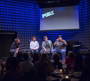Michael Friedman, Gabriel Kahane, Stephen Trask, and Toshi Reagon  Photo