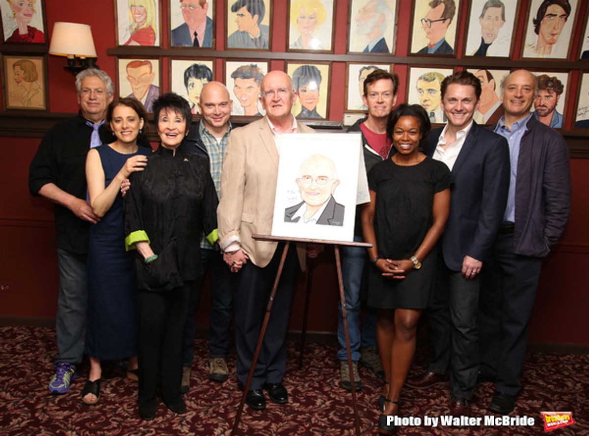 Harvey Fierstein, Judy Kuhn, Chita Rivera, Michael Cerveris, John Doyle, Dylan Baker, Quincy Tyler Bernsteine, Jason Danieley and Frank Wood  at 