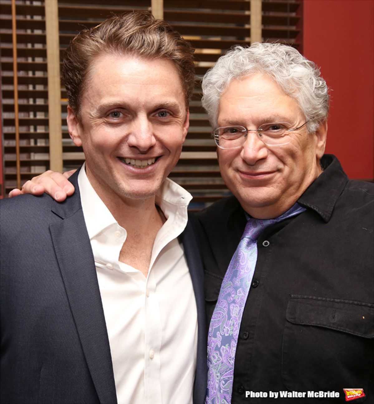 Jason Danieley and Harvey Fierstein  at 
