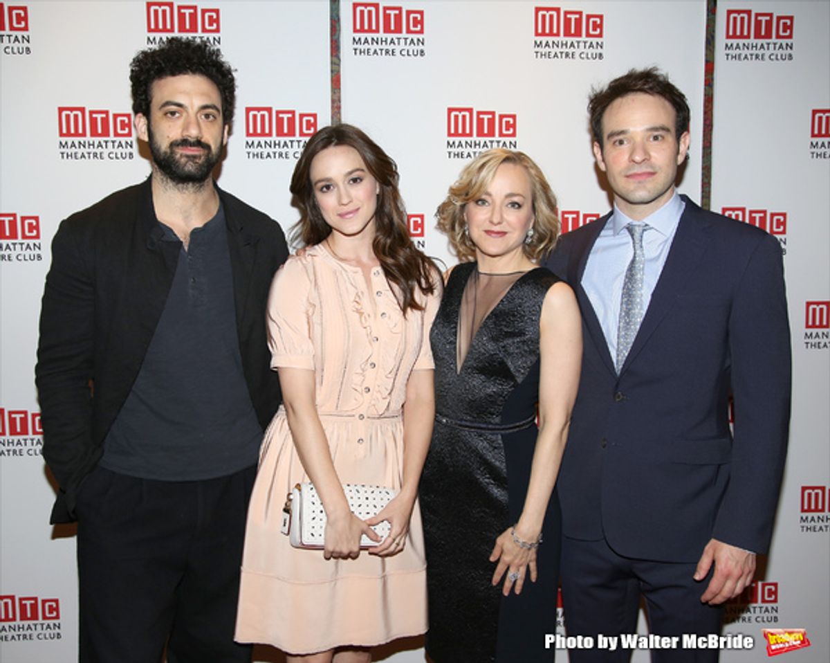 Morgan Spector, Heather Lind, Geneva Carr, Charlie Cox  at 