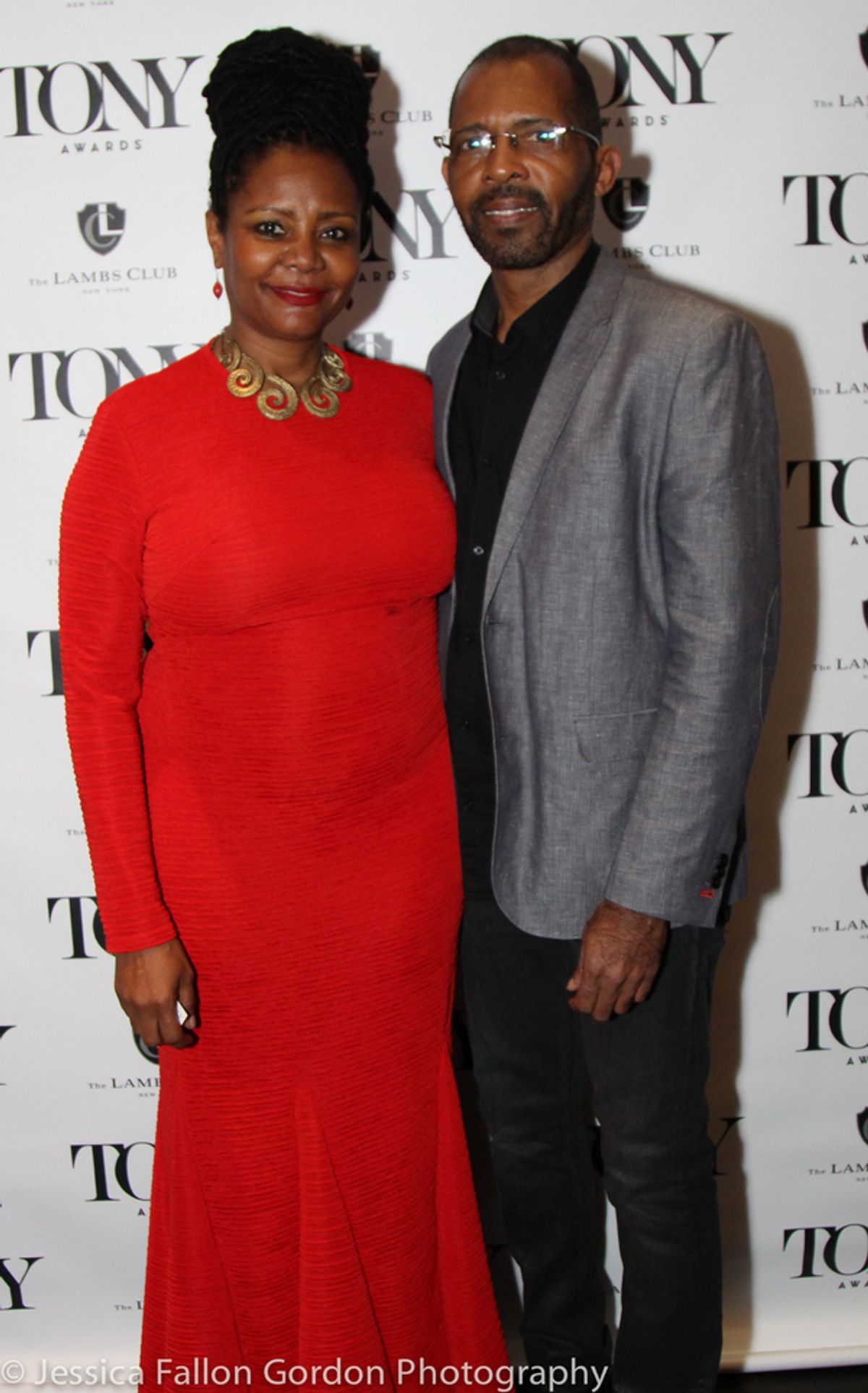 Tonya Pinkins and Daryl Waters at 