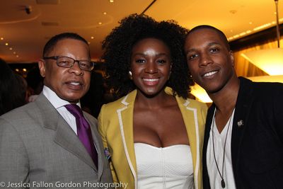 Stephen C. Byrd, Saycon Sengbloh and Leslie Odom, Jr. Photo