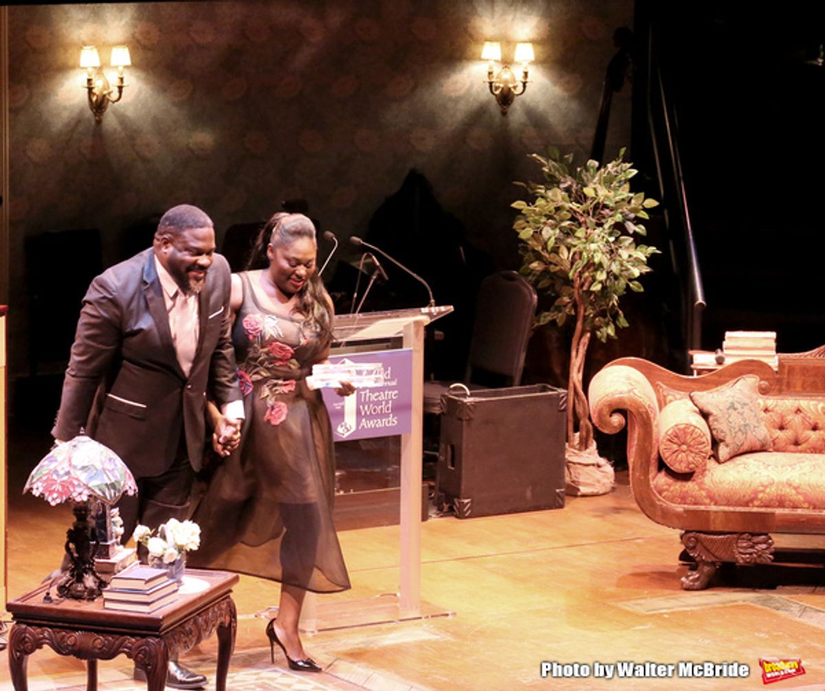 Phillip Boylin and Danielle Brooks  at 