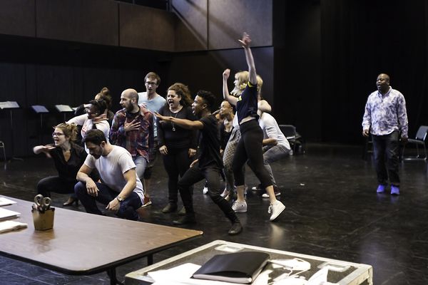 Marissa Jaret Winokur, Steve Kazee, Tituss Burgess & Company Photo