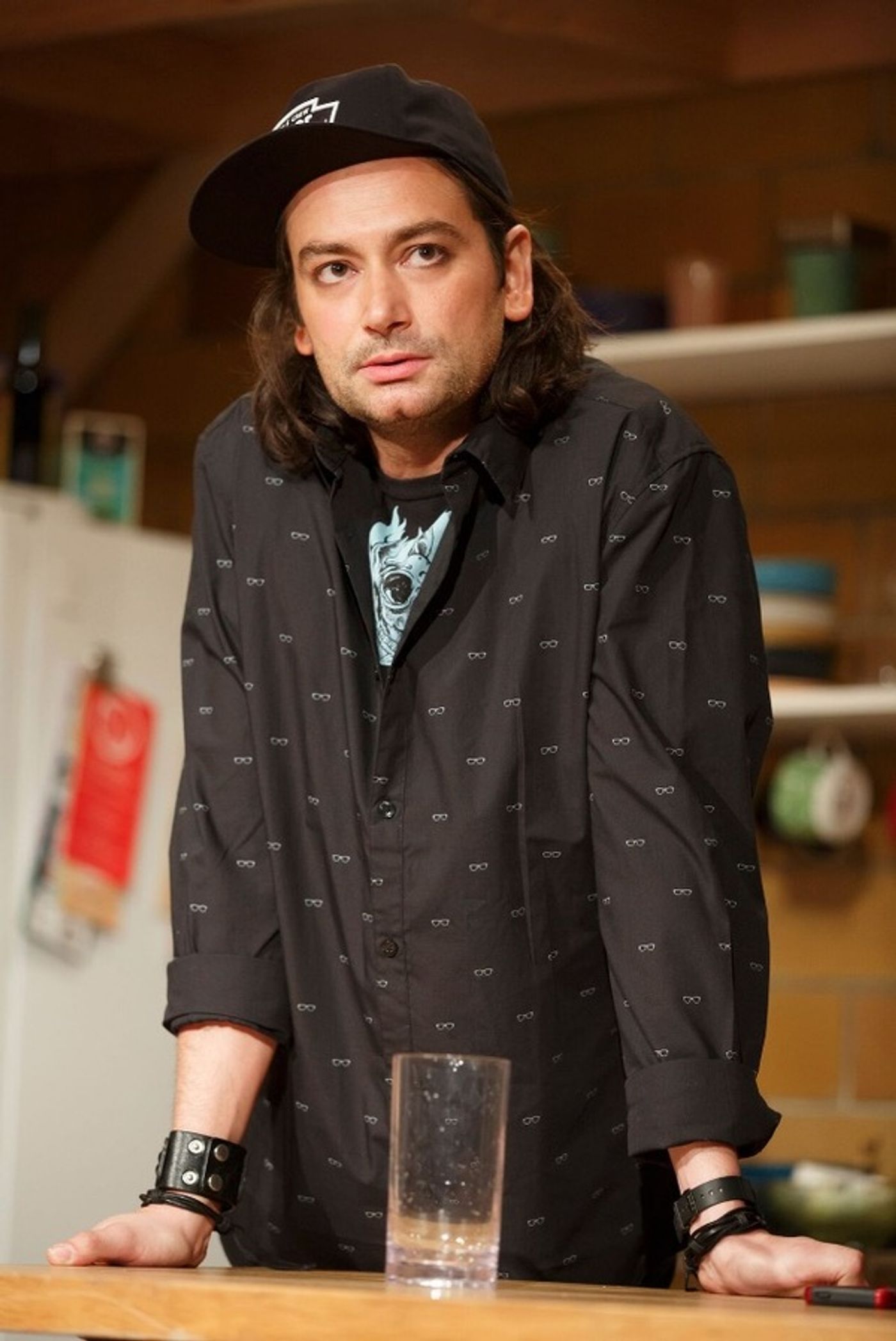 Photo Flash: First Look at Constantine Maroulis & More in Second Stage's FRIEND ART  Image