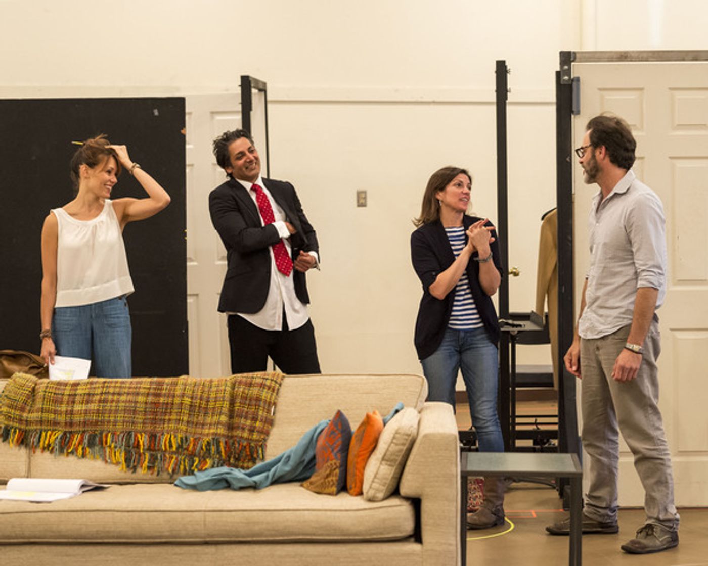 Photo Flash: In Rehearsal for Ayad Akhtar's DISGRACED at CTG/Mark Taper Form  Image
