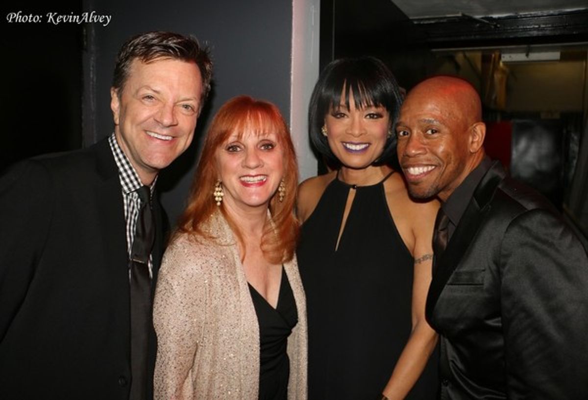 Jim Causo, Terri Klausner, Valarie Pettiford, Ty Stephens at 