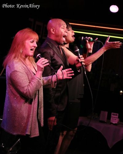 Terri Klausner, Ty Stephens, Valarie Pettiford Photo