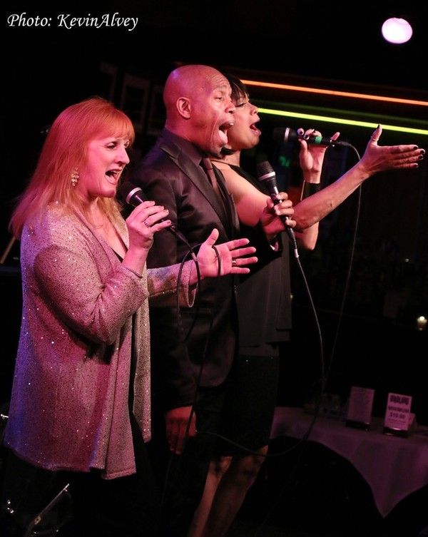 Terri Klausner, Ty Stephens, Valarie Pettiford Photo
