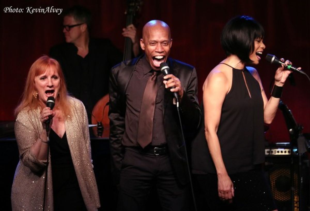 Terri Klausner, Ty Stephens, Valarie Pettiford at 