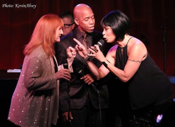 Terri Klausner, Ty Stephens, Valarie Pettiford Photo