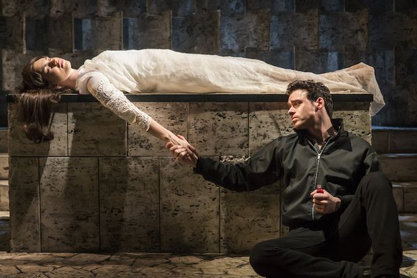 Lily James and Richard Madden Photo