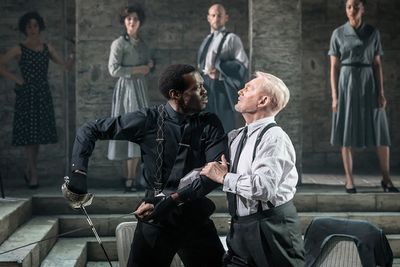 Ansu Kabia and Derek Jacobi Photo