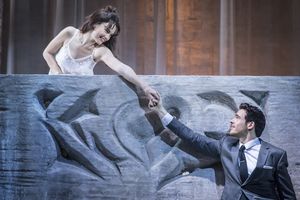 Lily James and Richard Madden Photo