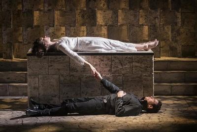 Lily James and Richard Madden Photo