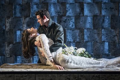 Lily James and Richard Madden Photo