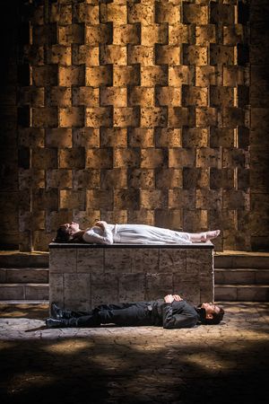 Lily James and Richard Madden Photo