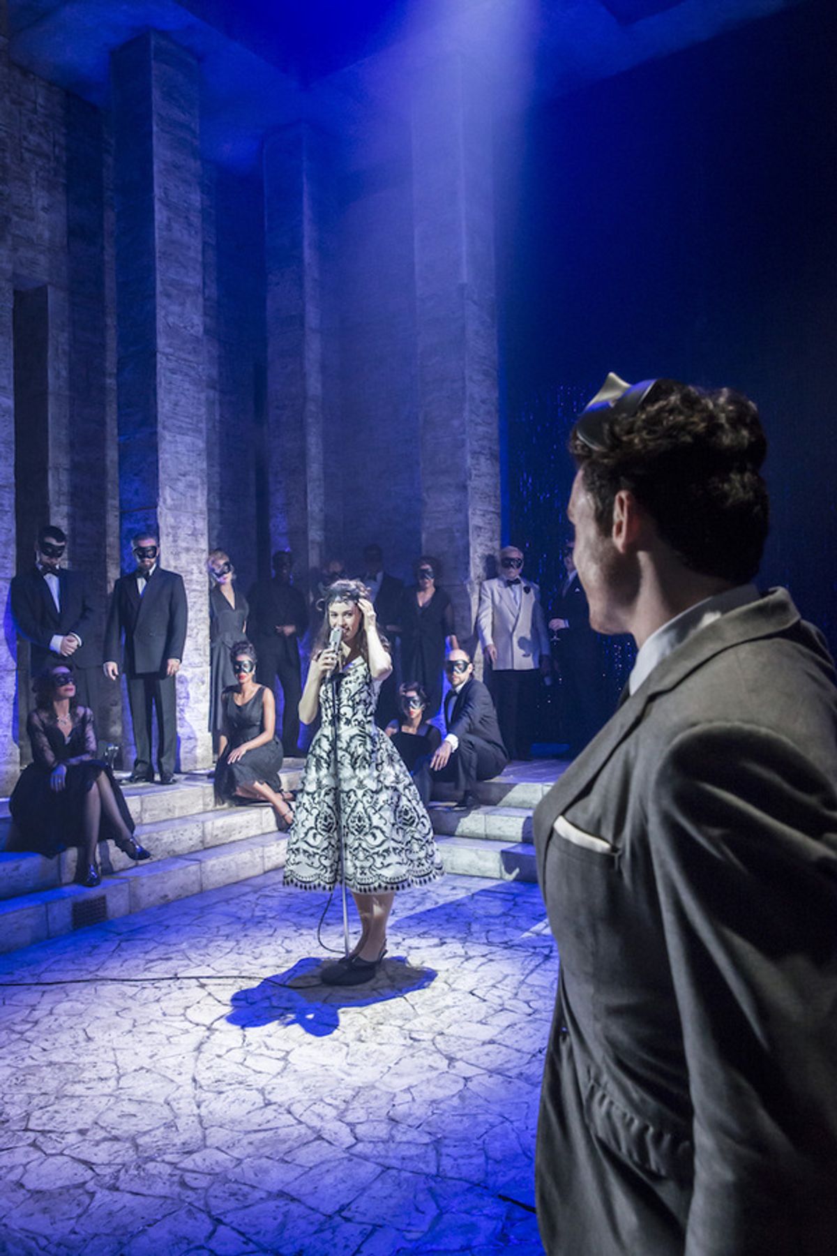 Lily James and Richard Madden at 