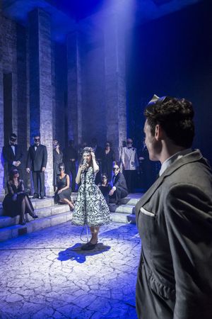 Lily James and Richard Madden Photo