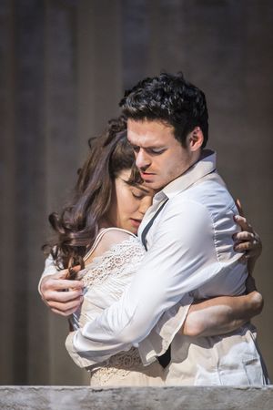 Lily James and Richard Madden Photo