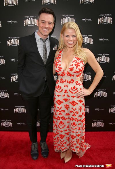 Brian Gallagher and Megan Hilty Photo