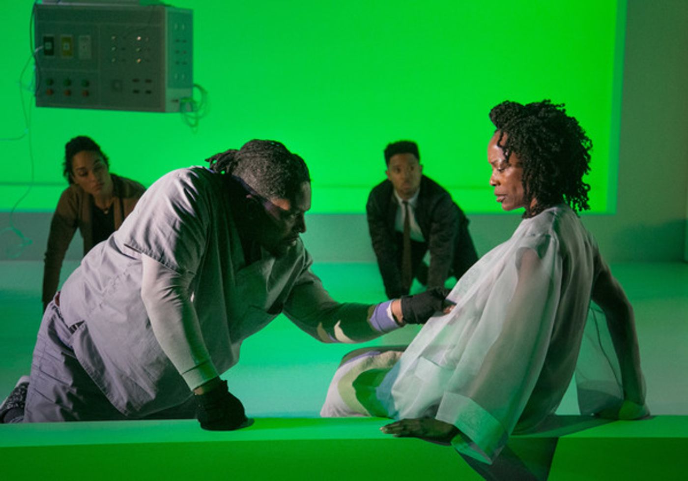 Photo Flash: First Look at Charlayne Woodard, Chris Myers & More in Branden Jacobs-Jenkins' WAR at LCT3  Image