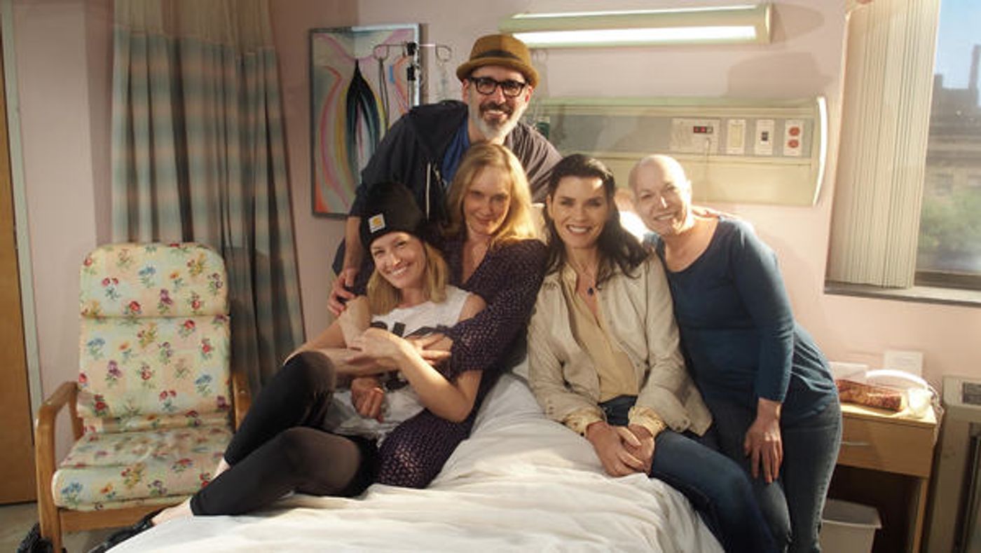 Photo Flash: Julianna Margulies Visits Beth Behrs & Company at MCC Theater's 'A FUNNY THING HAPPENED...'  Image