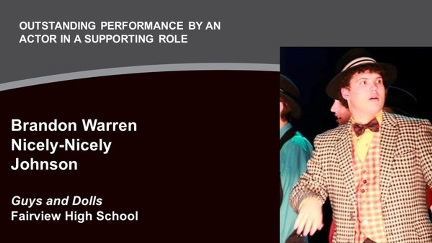 Photo Flash: First Look at the Winners of DCPA's BOBBY G AWARDS Photo Flash: First Look at the Winners of DCPA's BOBBY G AWARDS Image