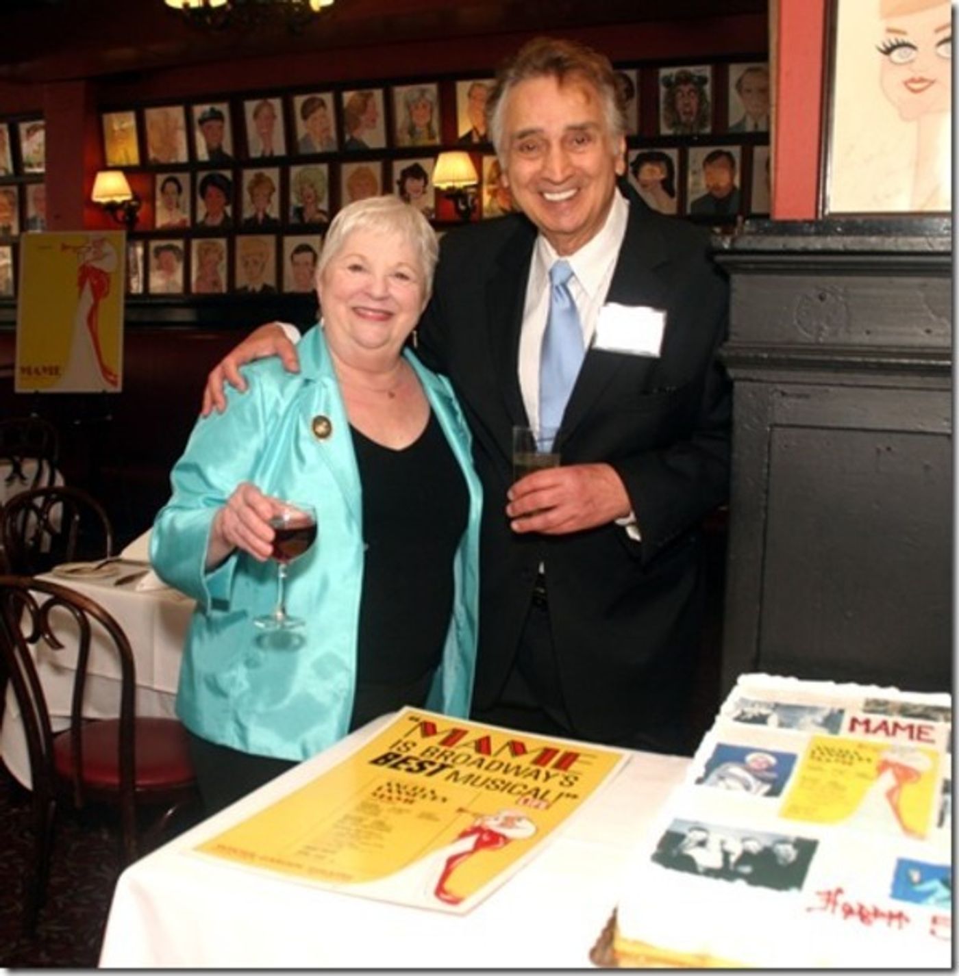 Photo Flash: Angela Lansbury & More Celebrate MAME's 50th Anniversary at Sardi's Photo Flash: Angela Lansbury & More Celebrate MAME's 50th Anniversary at Sardi's Image