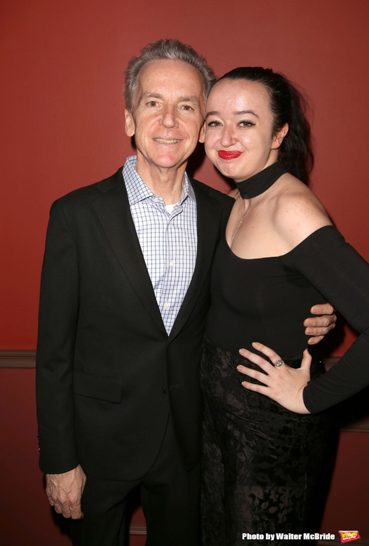 James Naughton and daughter  at 