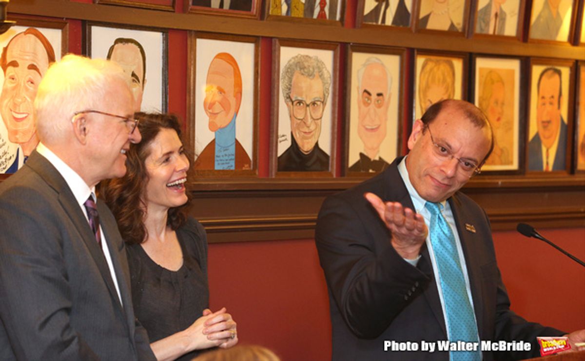 Steve Martin, Edie Brickell and Joey Parnes  at 