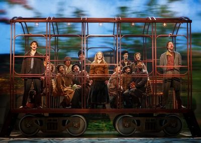 Derek Klena, Christy Altomare, John Bolton & Company Photo