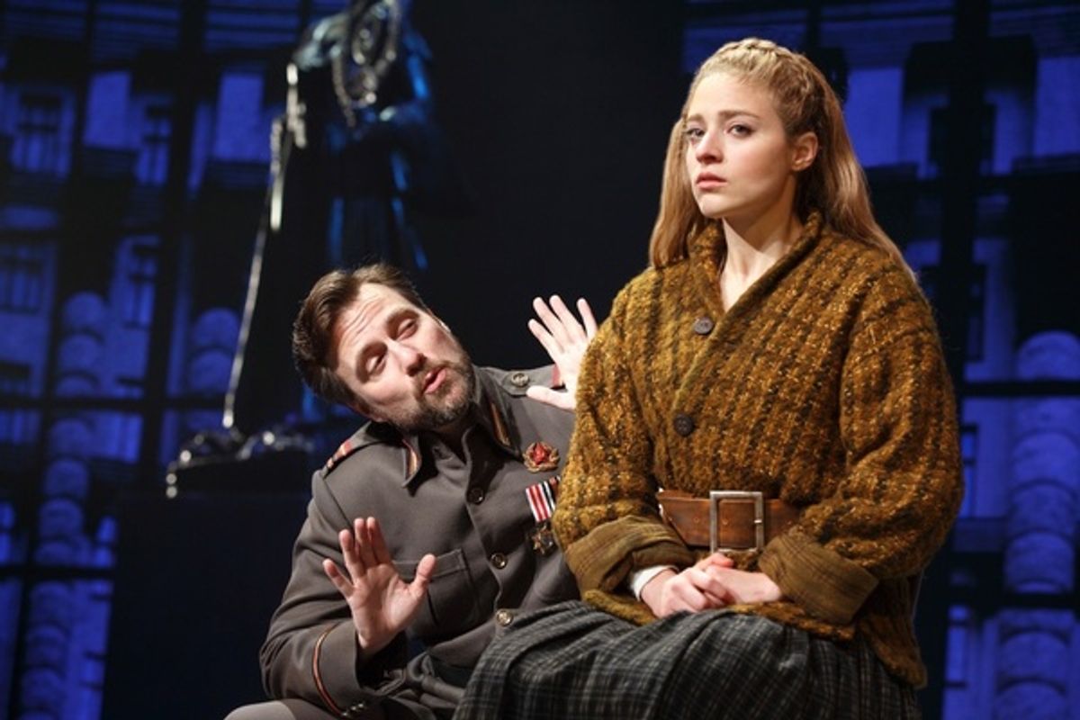 Manoel Felciano and Christy Altomare at 