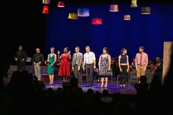 Luke Frazier and the cast Photo