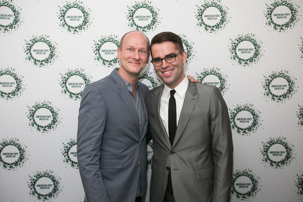 Luke Frazier and American Pops Executive  Robert Pullen at 