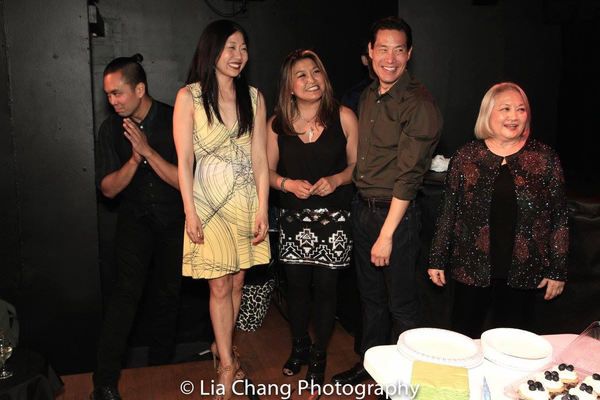 Jose Llana, Lainie Sakakura, Hazel Anne Raymundo, Darren Lee, Virginia Wing Photo