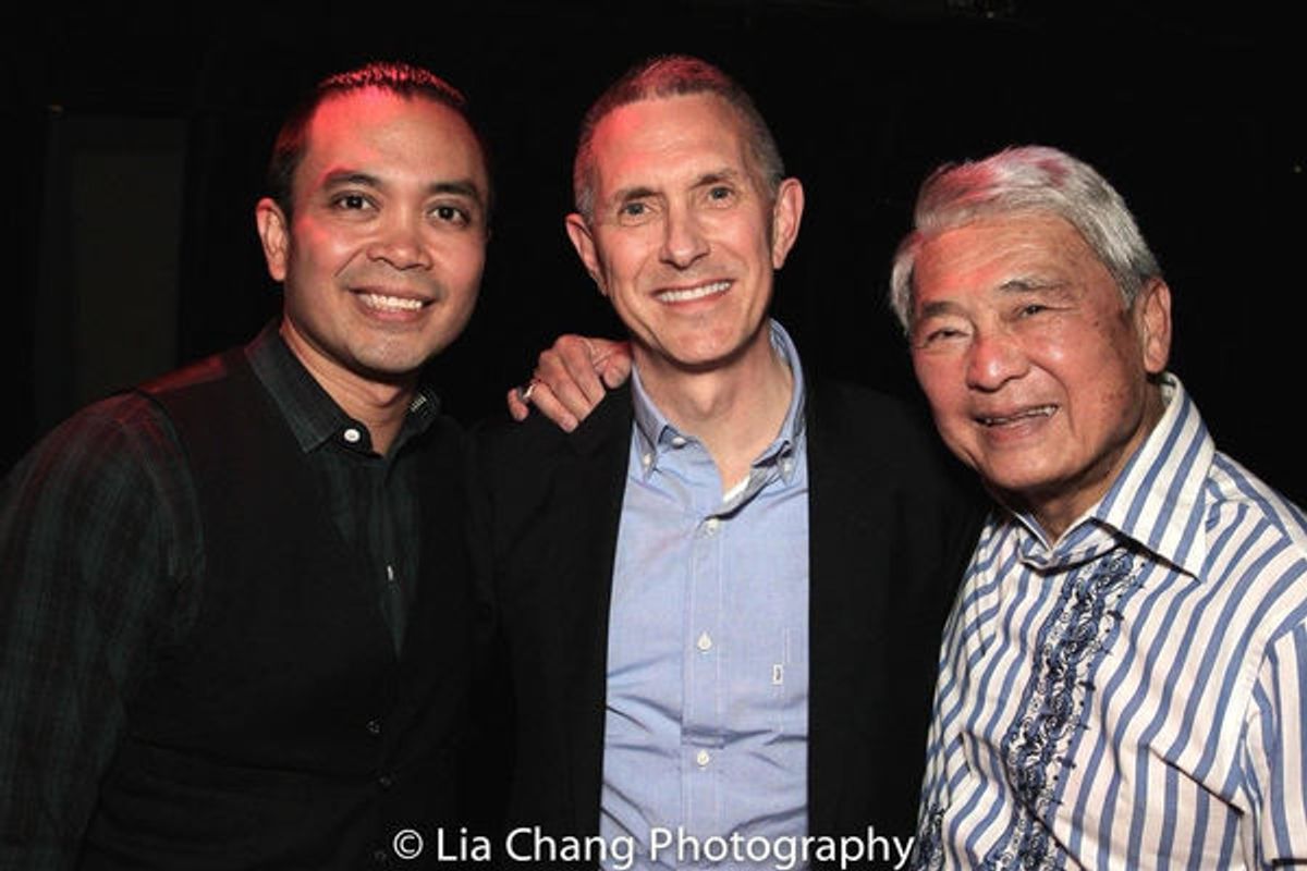 Jose Llana, Robert Longbottom, Alvin Ing at 