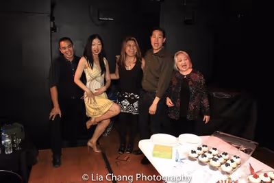 Jose Llana, Lainie Sakakura, Hazel Anne Raymundo, Darren Lee, Virginia Wing Photo