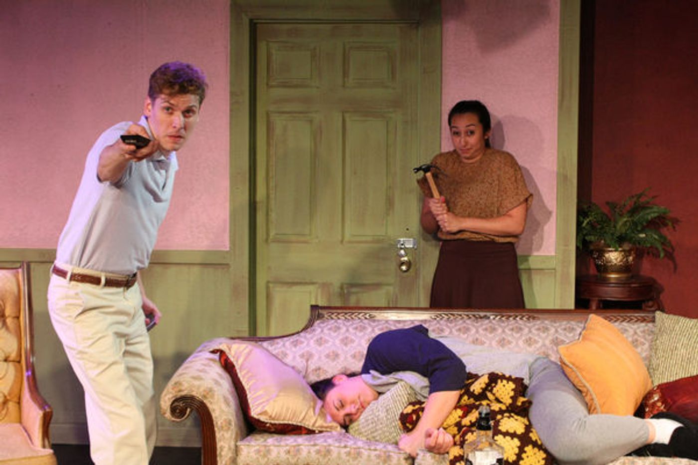 Photo Flash: First Look at TIGERS BE STILL at Theatre Too at Theatre Three   Image