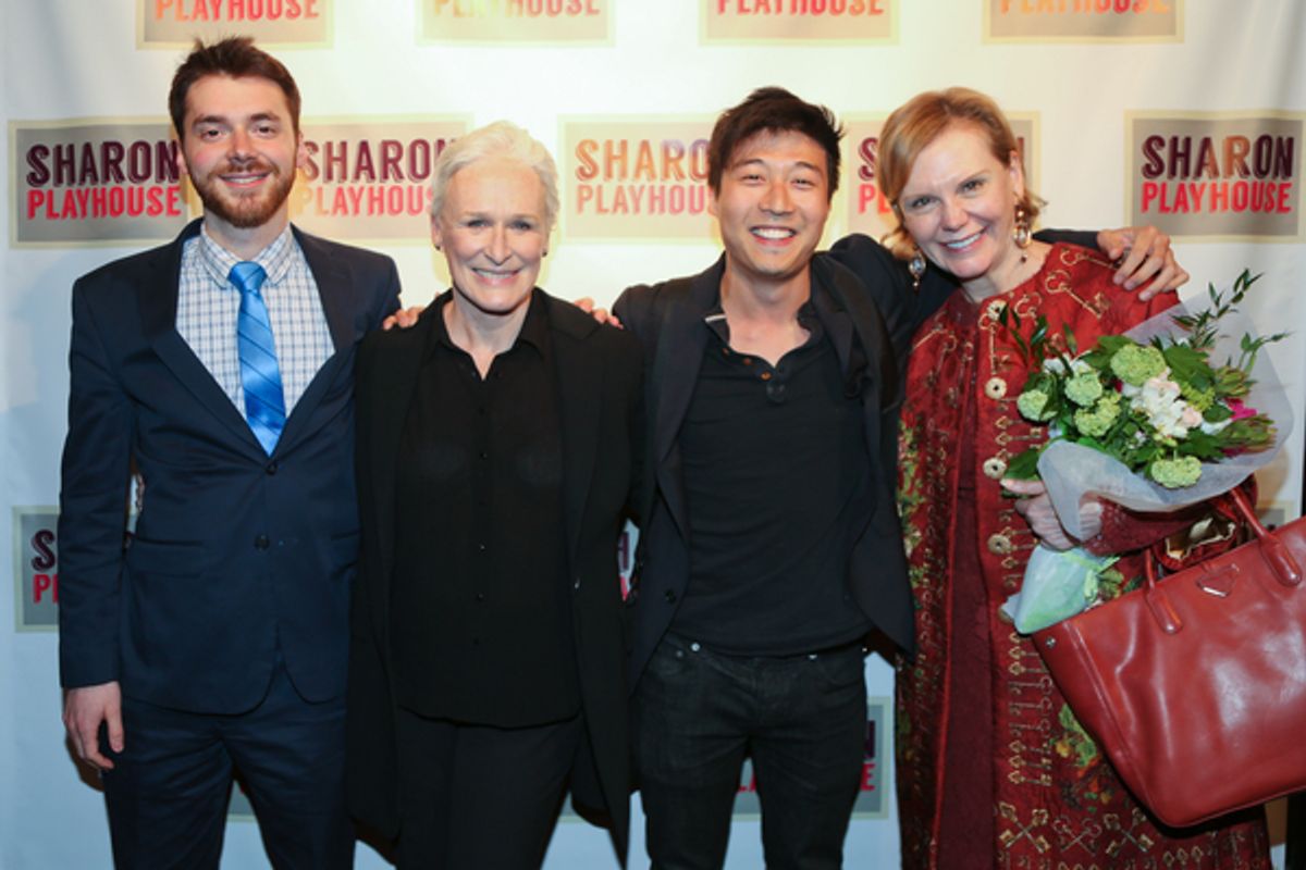 Peter Dugan, Glenn Close, Charles Yang, Terre Blair Hamlisch at 