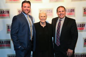 Matt Schmiedel, Glenn Close, John Simpkins Photo