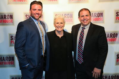 Matt Schmiedel, Glenn Close, John Simpkins Photo