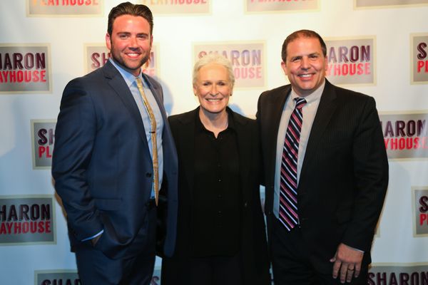 Matt Schmiedel, Glenn Close, John Simpkins Photo