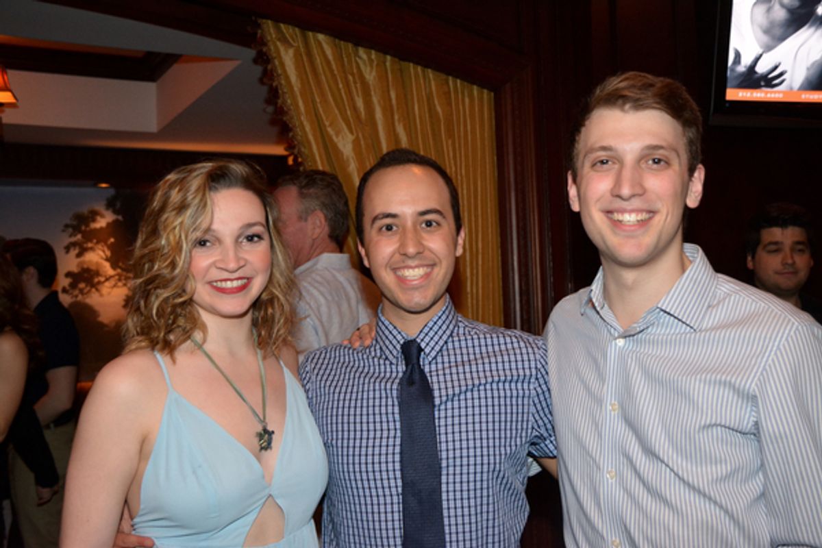 Maria Garvey, Michael Verre and Nick Mondaldo at 