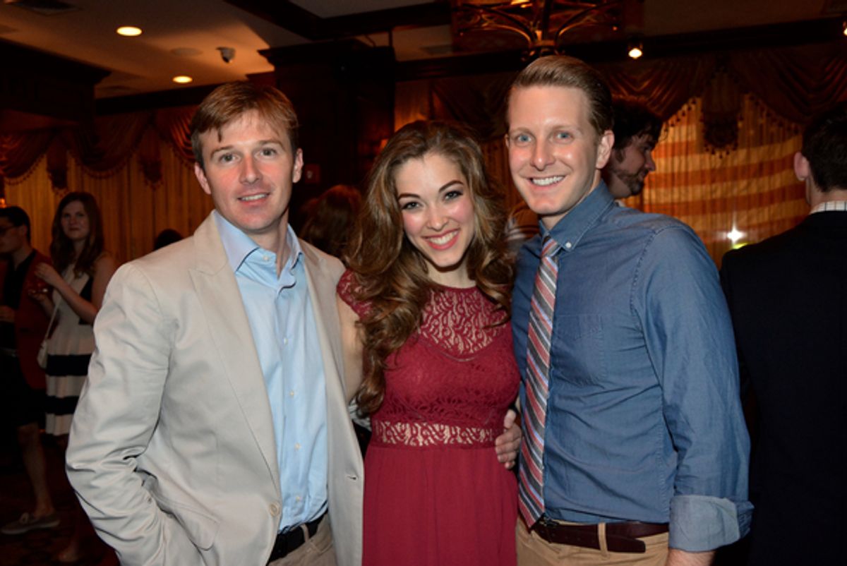 Drew Humphrey, Tessa Grady and Daniel Plimpton at 