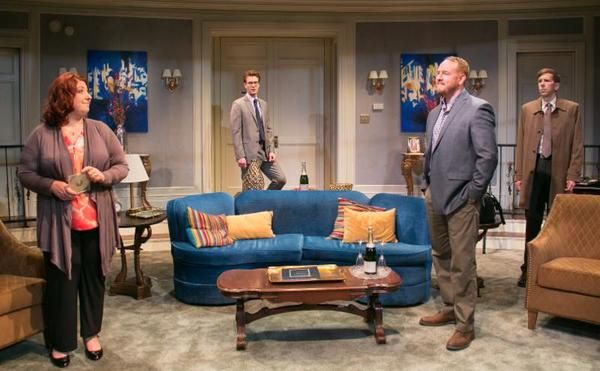 Ashlie Atkinson, Mark Junek, Darren Goldstein, and Robert Stanton Photo